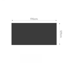 SOGA Mustard Yellow Throw Blanket 127x170cm Soft Acrylic