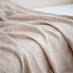 SOGA 130x190cm Earth Tone Blanket – Houndstooth Tassel Throw $ 88