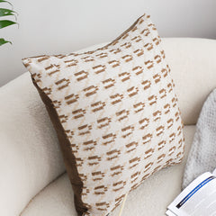 SOGA 2X 50cm Square Modern Decorative Embroidered Geometric Throw Pillow