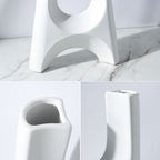 SOGA 31x32cm Ornament Modern Minimalist Bottle Holder Stylish Cylindrical Stand and Plant Pots for Home Décor