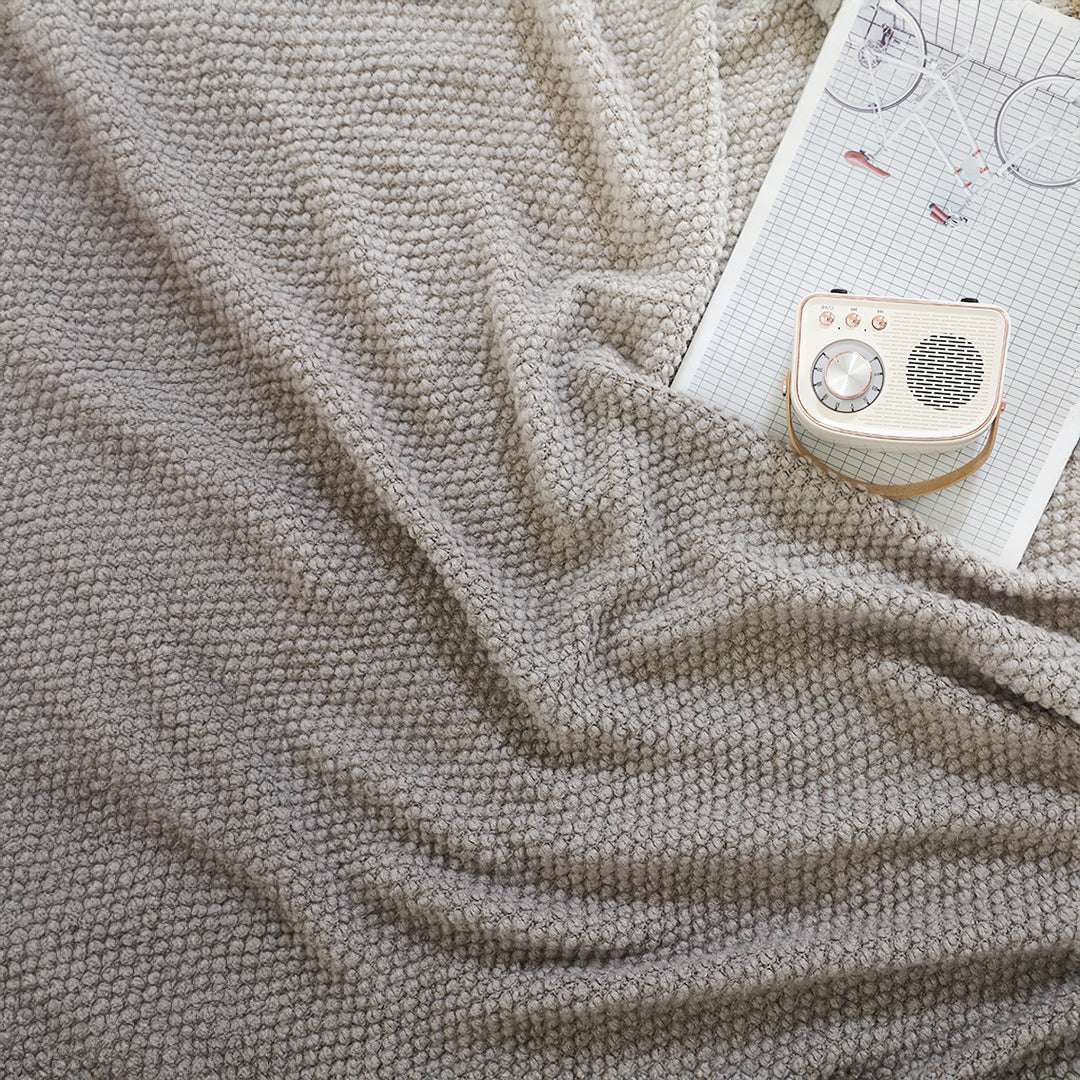 SOGA 2X 127x170cm Star Grey Blanket – Gradient Tassel Throw for Cozy Home Comfort $ 172