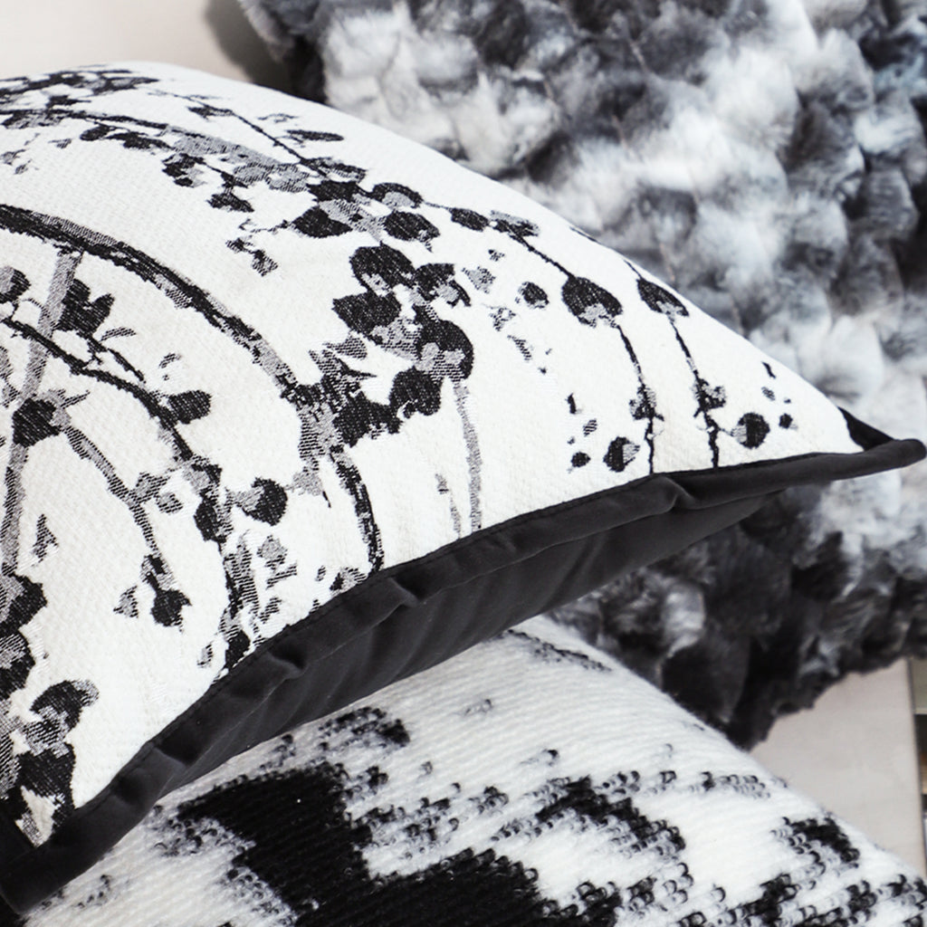 SOGA 2X 50cm Throw Pillow Botanical and Modern Elegant for Home Decor