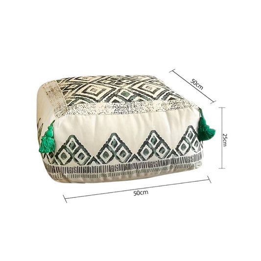 SOGA 50cm Ultra-Comfort Polyester-Cotton Cushion with EPP Particle Support Home Decor