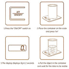 SOGA 5kg/1g Kitchen Food Diet Postal Scale Digital Lcd Electronic Jewelry Weight Scale