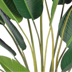 SOGA 245cm Artificial Giant Green Birds of Paradise Tree Fake Tropical Indoor Plant Home Office Decor
