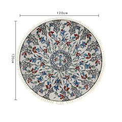 SOGA 2X 120cm Mandala Area Rug for Living Room Lounge Bedroom Anti-slip Doormat Home Decor