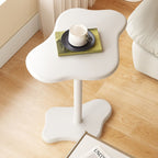 SOGA 2X 42x28cm White Minimalist Cloud Shaped Table Durable Stylish Accent for Home Décor