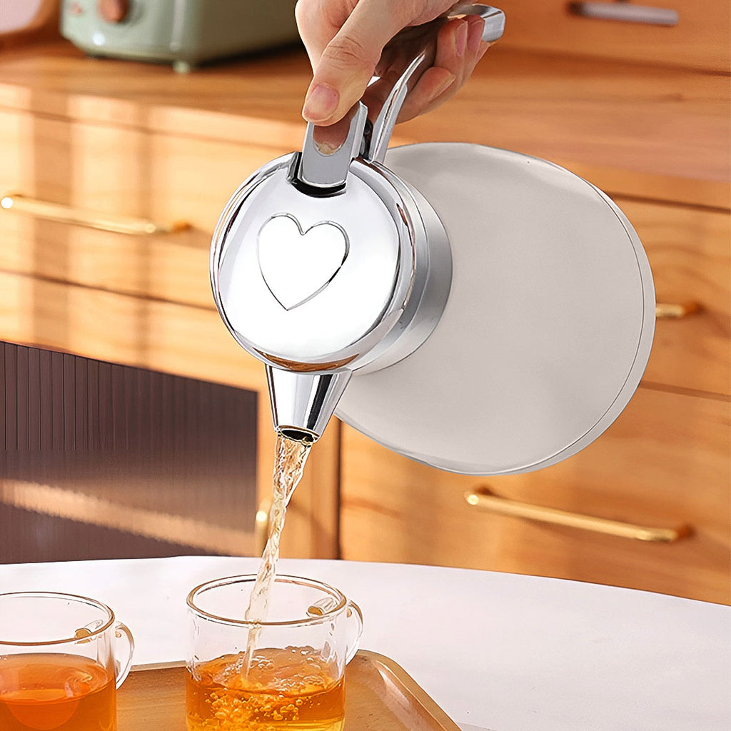 SOGA 2X 1.8L Stainless Steel Water Bottle Insulated Vacuum Flask Coffee Jug Thermal White