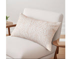 SOGA 35cm Neutral Beige Speckled Pattern Contemporary Throw Pillow