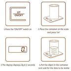 SOGA 2X 5kg/1g Kitchen Food Diet Postal Scale Digital LCD Electronic Jewelry Weight Scale