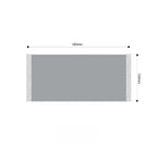 SOGA One-seater Brown Sofa Cover Leopard Print 130x180cm Polyester $ 88