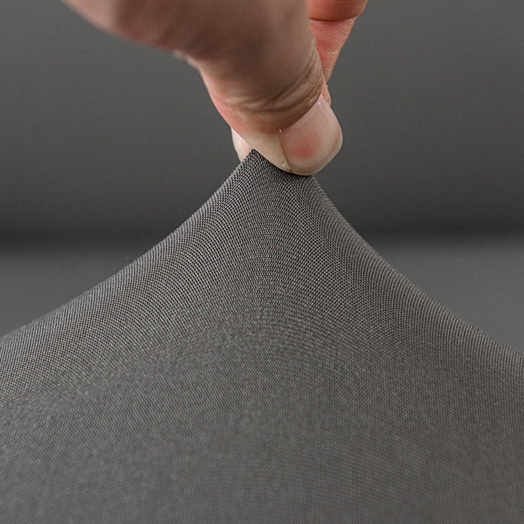 SOGA 1-Seater Grey Sofa Cover Couch Protector High Stretch Lounge Slipcover Home Decor