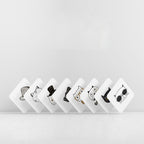 SOGA 8 Cubes Black Portable Wardrobe Divide-Grid Modular Storage Organiser Foldable Closet