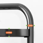 SOGA 2X 5 Tier Steel Triangular  Corner Stand Multi-Functional Shelves Portable Storage Organizer