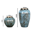 SOGA Home & Living Bundle – Light Blue Ceramic Flower Vases for Elegant Living Room Decor $ 161