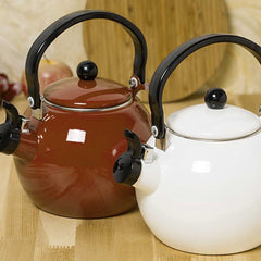 SOGA 2.0 Litre Ceramic Enameled Porcelain Kettle Kitchen Coffee