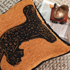 SOGA 2X 45cm Stylish Golden Yellow Black Leopard Pattern Throw Pillow $ 133