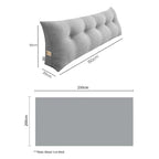 SOGA Home & Living Bundle – Grey Striped Flannel Throw & Silver Triangular Wedge Pillow $ 0