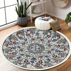 SOGA 2X 120cm Mandala Area Rug for Living Room Lounge Bedroom Anti-slip Doormat Home Decor