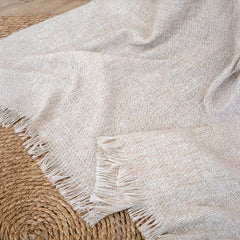 SOGA 130x190cm Earth Tone Blanket – Houndstooth Tassel Throw $ 88