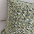 SOGA 2X Woven Cushion 45cm Green Yellow Multi-Color Textured Decorative Throw Pillow $ 129