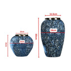 SOGA Home & Living Bundle – Blue with White Mini Floral Ceramic Vases for Elegant Home Decor $ 161