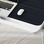 SOGA 2X 60X40cm Black Small Laptop Bed Portable Foldable Study Table Adjustable