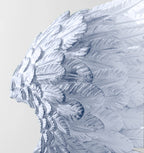 SOGA 86cm White Blue Winged Sculpture – Home Decor