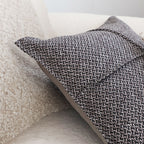 SOGA 2X 45cm Modern Herringbone Textured Woven Square Throw Pillow