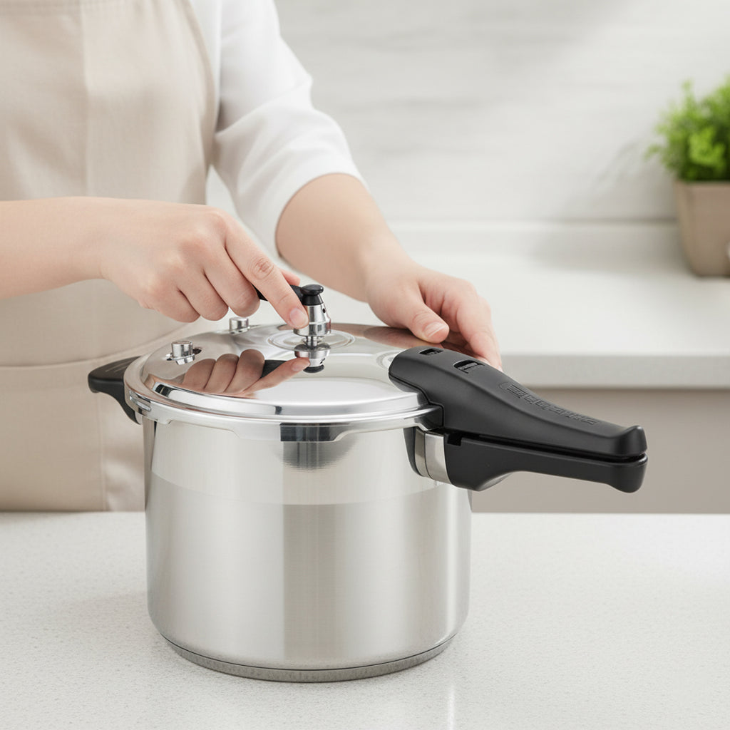 10L Commercial Grade Stainless Steel Pressure Cooker With Seal