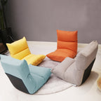 SOGA 2X Lounge Floor Recliner Adjustable Lazy Sofa Bed Folding Game Chair Mint Green