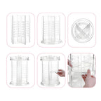 SOGA 360 Degree Rotating Makeup Organizer Cosmetics Holder Display Stand Skincare Home Decor