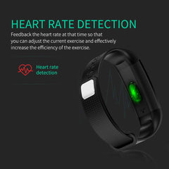 SOGA 2X Sport Smart Watch Health Fitness Wrist Band Bracelet Activity Tracker Blue