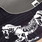 SOGA One-Seater Black Horse Print 90x90cm Throw Blanket Sofa Cover $ 91