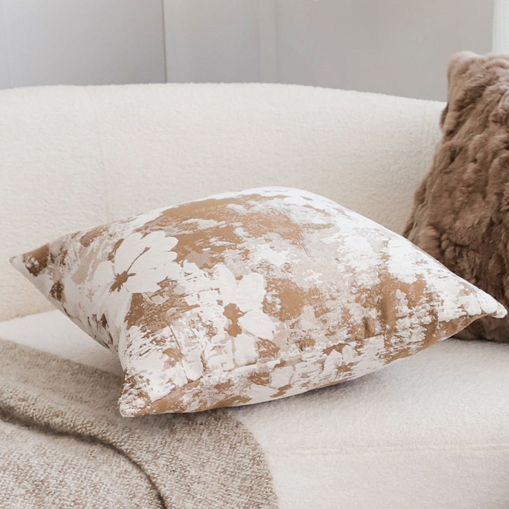 SOGA 2X 50cm Rustic Weathered Paint Effect Decorative Lumbar Throw Pillow