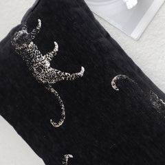 SOGA 2X 35cm Black Throw Pillow Elegant Decorative Cushion Living Room Modern Home Decor