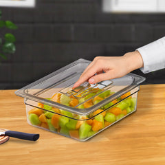 SOGA Clear Gastronorm 1/2 GN Lid Food Tray Top Cover