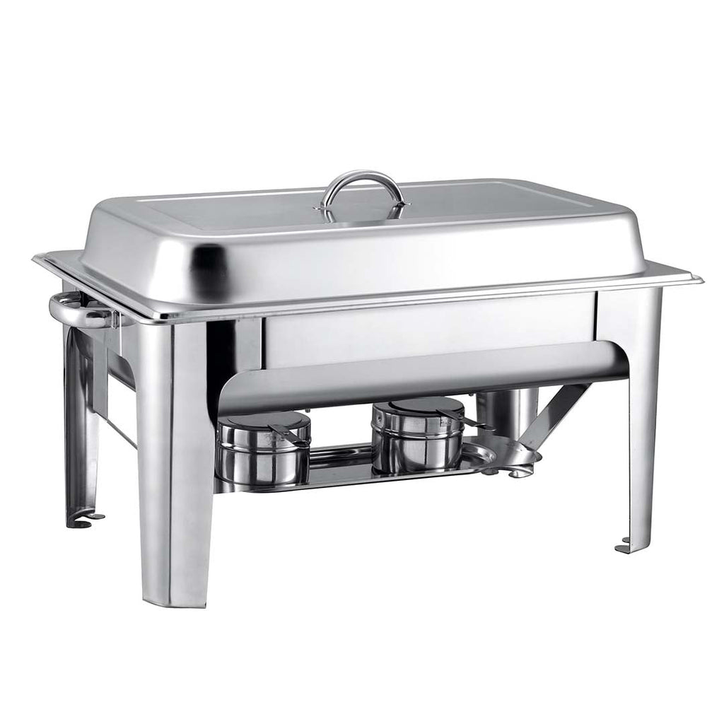 SOGA 2X 9L Stainless Steel 2 Pans Bain-marie Chafing Catering Dish Buffet Food Warmer