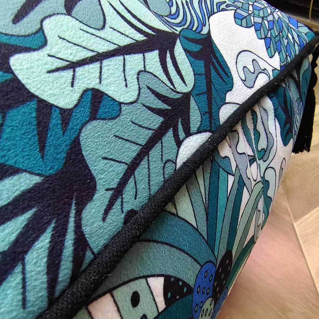 SOGA 50cm Ultra-Comfort Polyester-Fiber Cushion with EPP Particle Support Home Decor