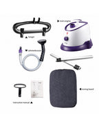 SOGA 2X Garment Steamer Vertical Twin Pole Clothes 1700ml 1800w Professional