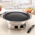 SOGA 2x BBQ Grill Stainless Steel Portable Smokeless Charcoal Grill Home Outdoor Camping