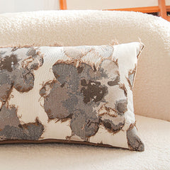 SOGA 2X 35cm Rectangular Vintage Decorative Embroidered Floral Throw Pillow