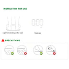 SOGA Wireless Bluetooth Digital Body Fat Scale Bathroom Health Analyser Weight Black