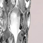 SOGA 30cm Glass Grey Vase Crystal VASE Thick Modern, Home Decor