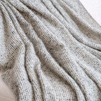 SOGA 2X Soft Light Beige Tassel Throw Blanket 160x200cm Soft Polyester $ 155