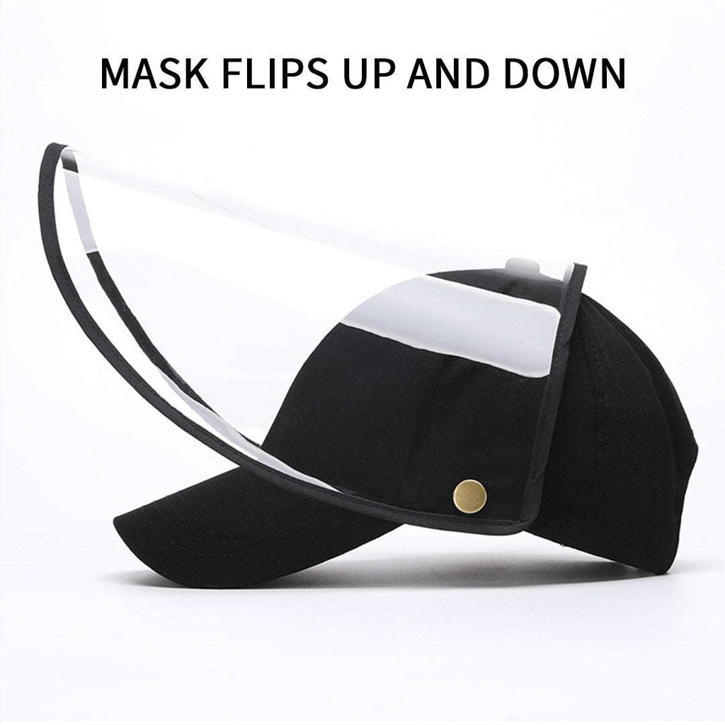 10X Outdoor Protection Hat Anti-Fog Pollution Dust Saliva Protective Cap Full Face HD Shield Cover Adult Black/White $ 211