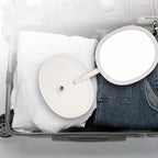 SOGA 2X White Antler LED Light Makeup Mirror Tabletop Vanity Home Decor