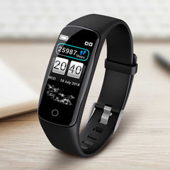 Fitness Watch - SOGA Sport Monitor Wrist Touch Fitness Tracker Smart Watch Black