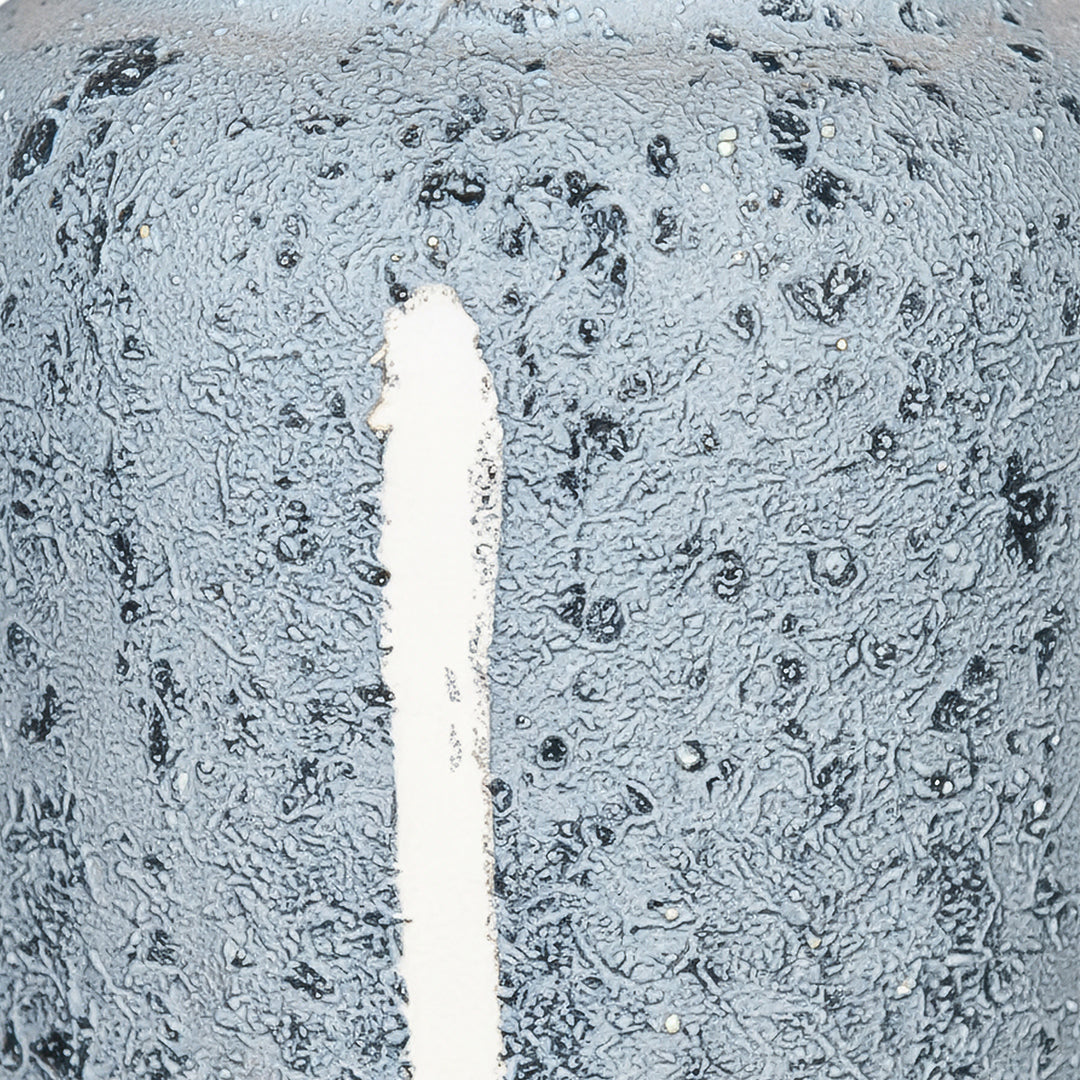 SOGA 35x17cm Grey Large Ceramic Flower Vase Elegant Living Room Home Decor