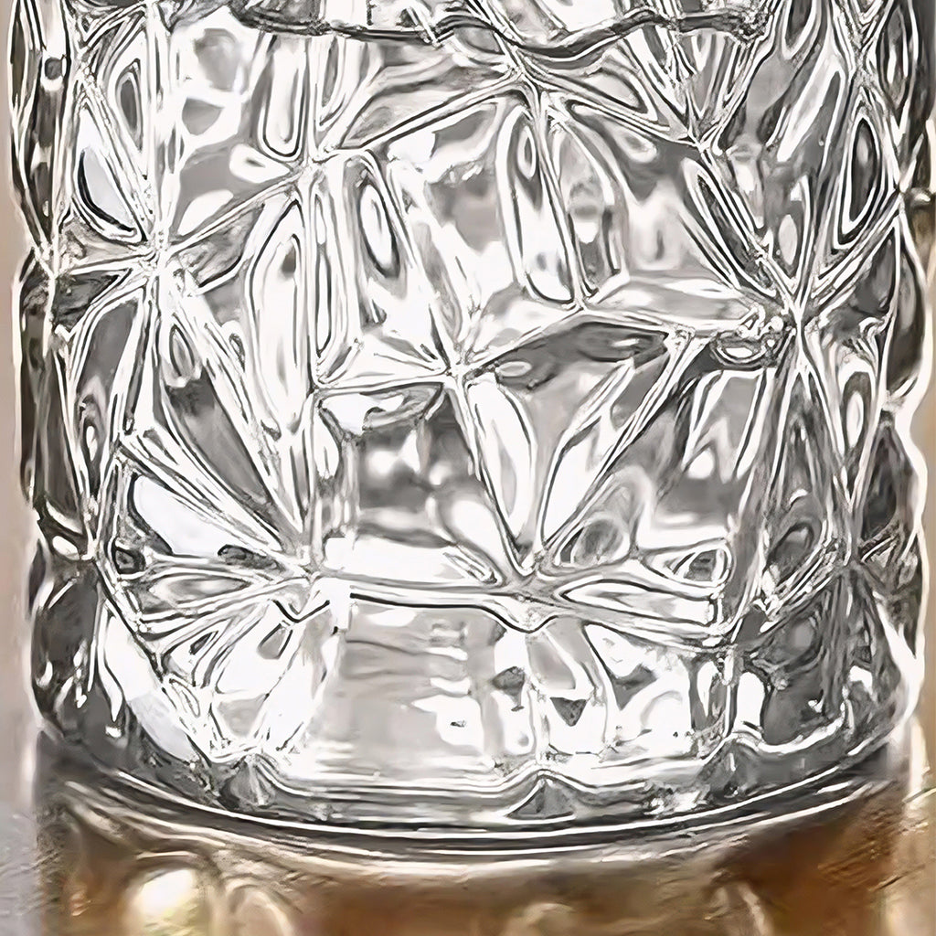 SOGA 30cm Sleek Clear Glass Vase Elegant Wide Crystal Design for Modern Home Décor